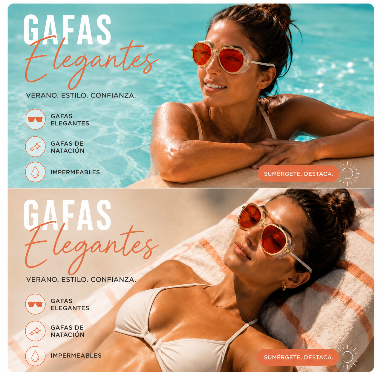 Aqualuxe Gafas Natación Aviator