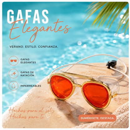 Aqualuxe Gafas Natación Aviator