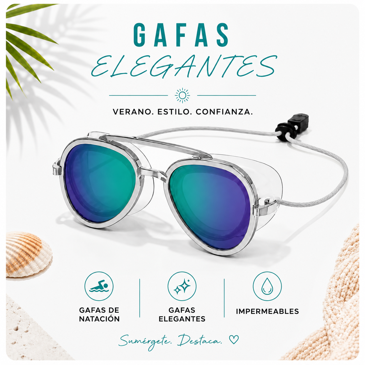 Aqualuxe Gafas Natación Aviator