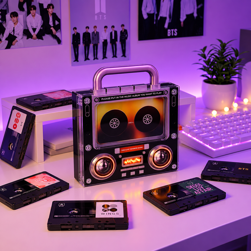 Retro Cassette NFC Music Box